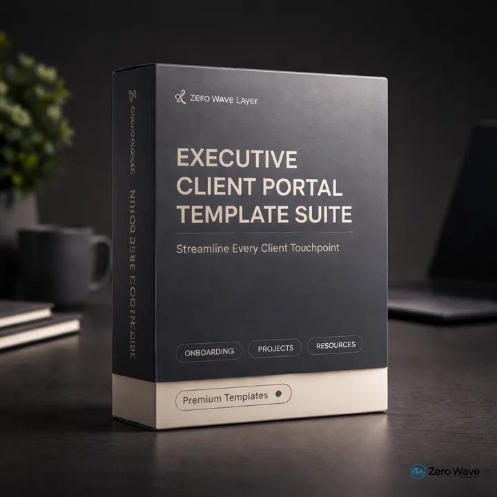Executive Client Portal Template Suite