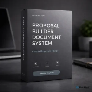 Proposal Builder Document System