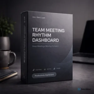 Team Meeting Rhythm Dashboard