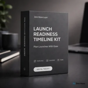 Launch Readiness Timeline Kit