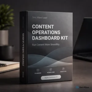Content Operations Dashboard Kit
