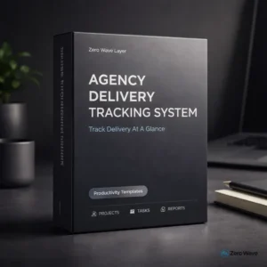 Agency Delivery Tracking System